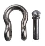 ISO9001 Durable D Shackle Screw Pin Type Heavy Duty Stainless Steel