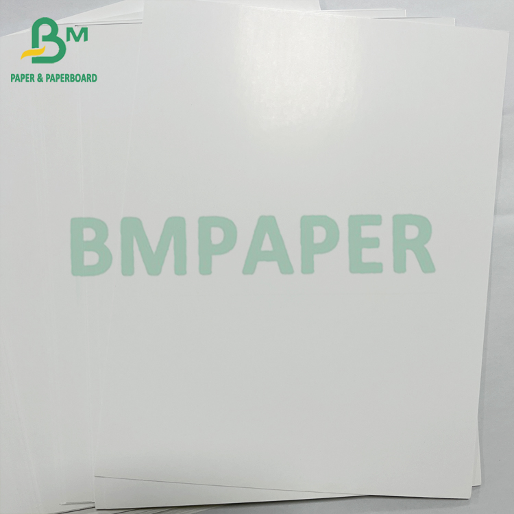 55lb Customizable Glossy or Matte Coated White Plain C2S Paper