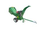 5 Inch Wood Chipper 2 Cutting Knives 220kg Net Weight Easy Operation Shredder