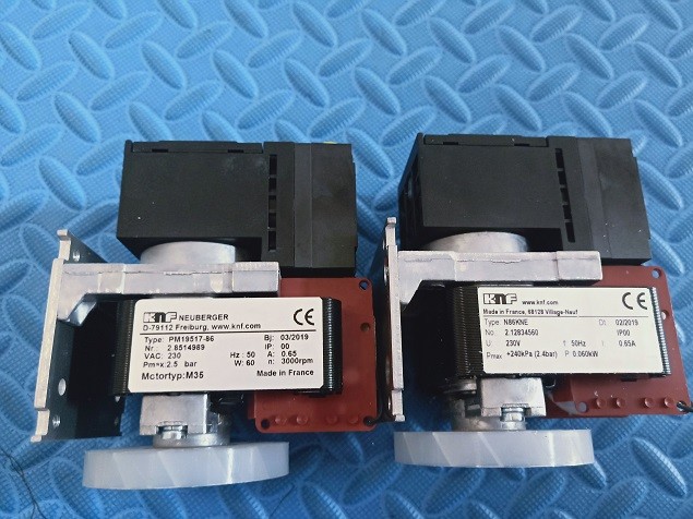 German KNF N86KTE Sampling Pump Monitor Corrosion Resistance Gas Diaphragm Pump