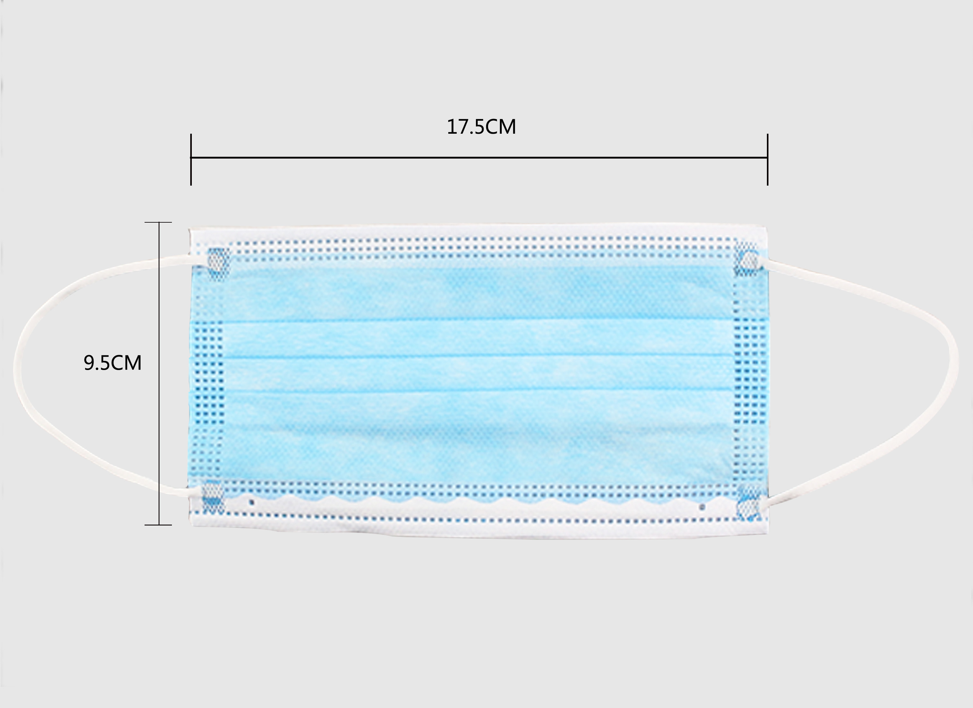Disposable Non Woven Surgical Mask Prevent Coronavirus Covid 19 3 ply