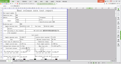 ASTM E1354 Fire Testing Equipment ISO 5660 Heat Release Rate Cone Calorimeter