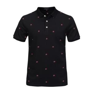 China Casual Mens Polo Style Shirts , Mens Cotton T Shirts Gross Weight 0.25 Kg wholesale
