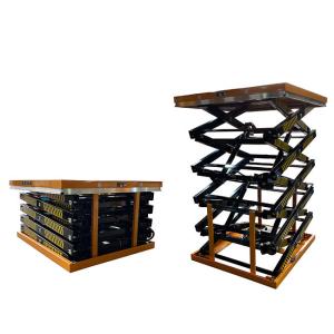 China 4800mm 500kg Multi Stationary Electric Hydraulic Scissor Lift wholesale