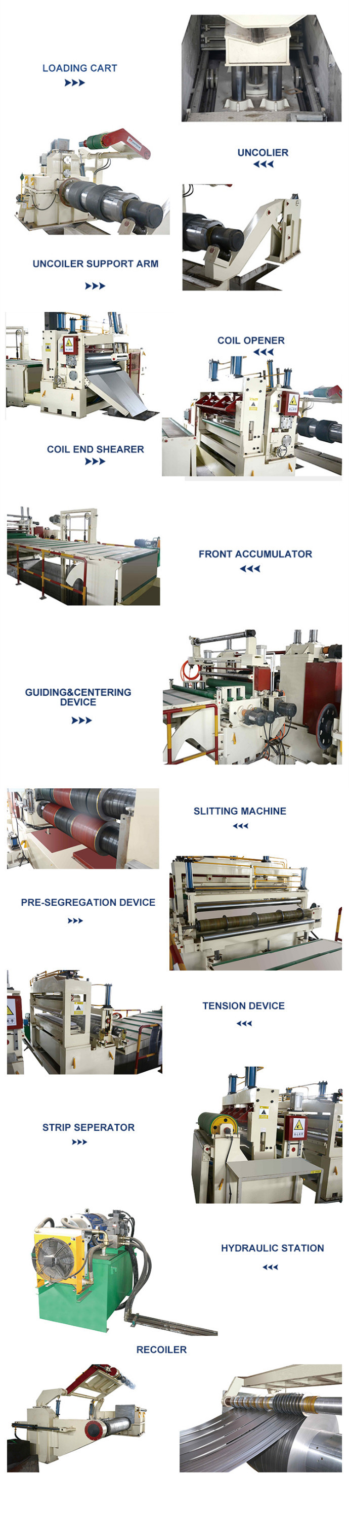 2000x4 10 Pieces Steel Coil Slitting Machine 50-120M/MIN 1 Year Warranty