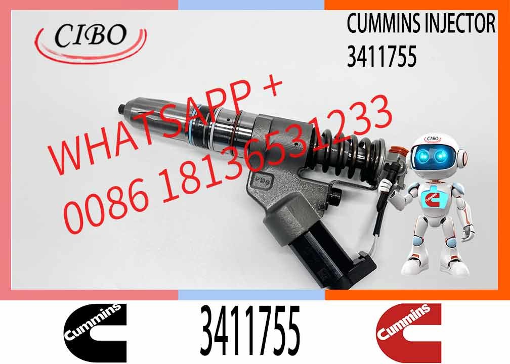 3083863 High Quality QSM11 ISM11 M11 Fuel Injector 3411754 3411756 3609925 3083849 3087772 3411755