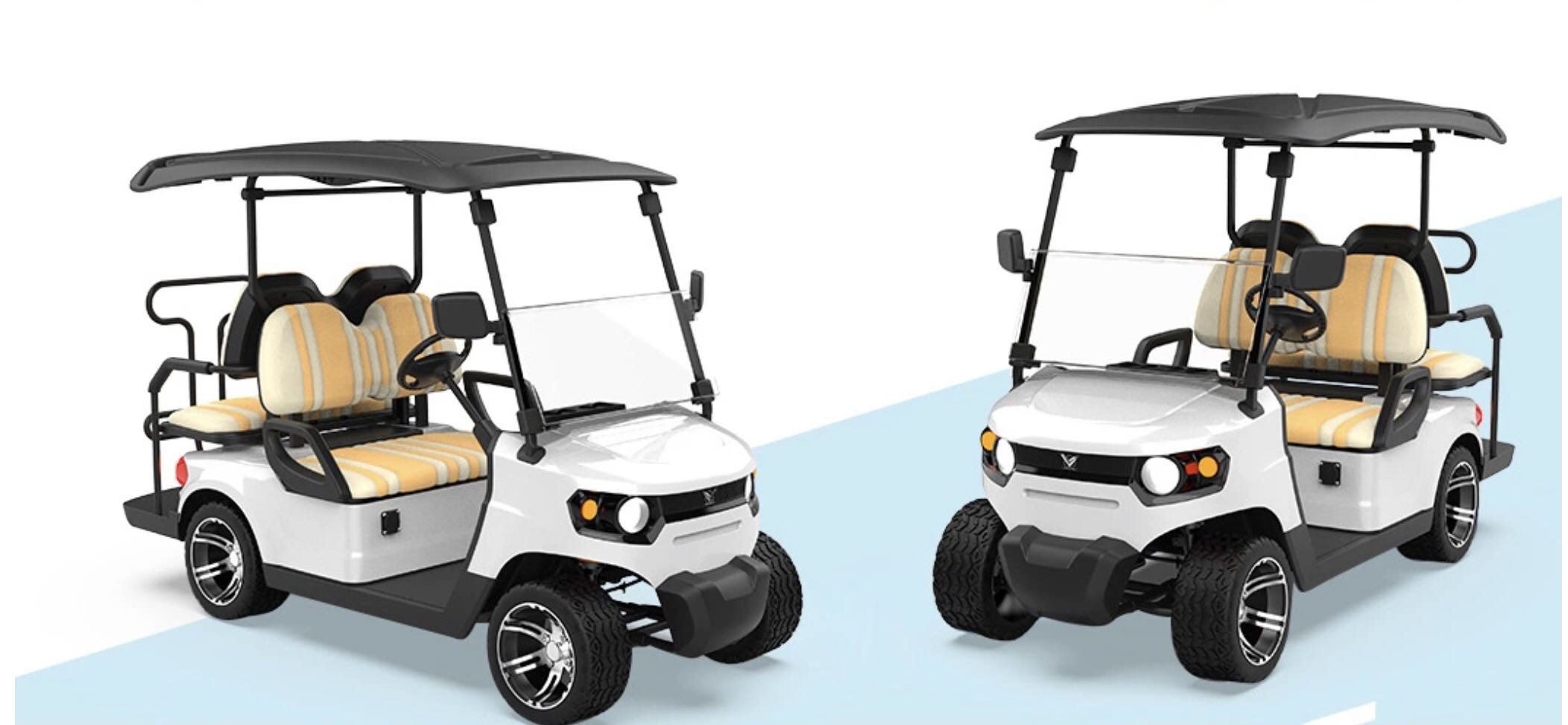 Customized off-Road Lead acid Battery Hunting Buggy Best Electric Golf Cart