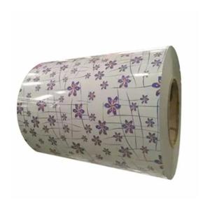 China Flower Pattern Prepainted Galvalume Steel Coil Printed wholesale