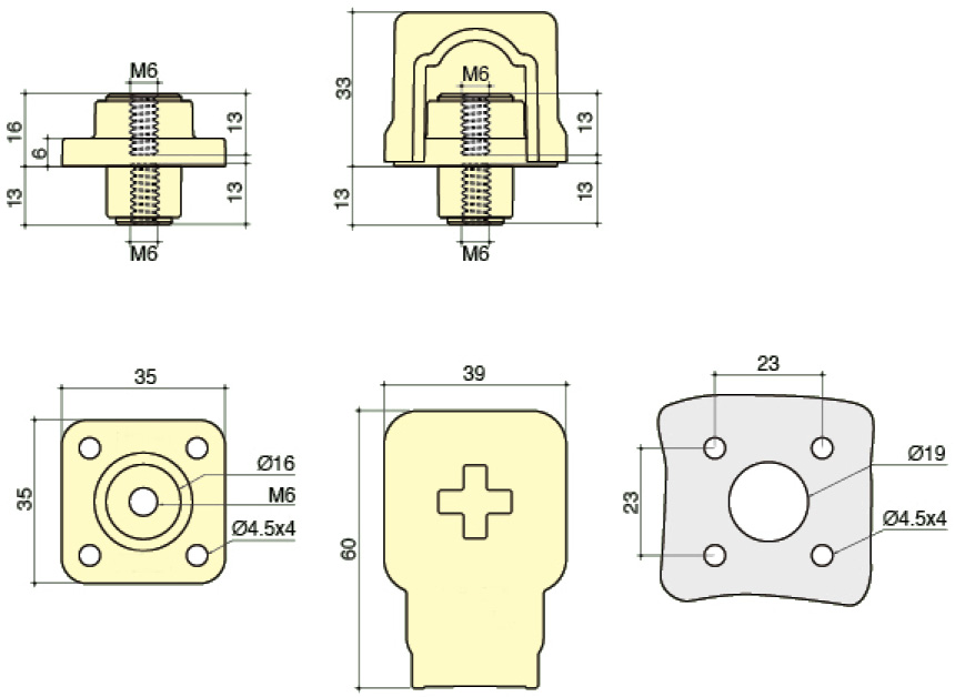PowerSyntax High Current Lithium Battery Connector 150A Part No MB150SIO