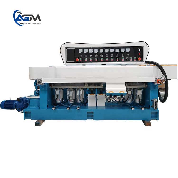 AGM 9 Motors Automatic Glass Edge/Edging Grinding and Polishing Processing Machine