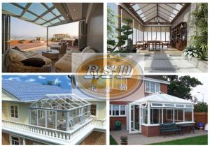China Customizable Modern Style Aluminum Sunroom with Thermal Break Technology wholesale