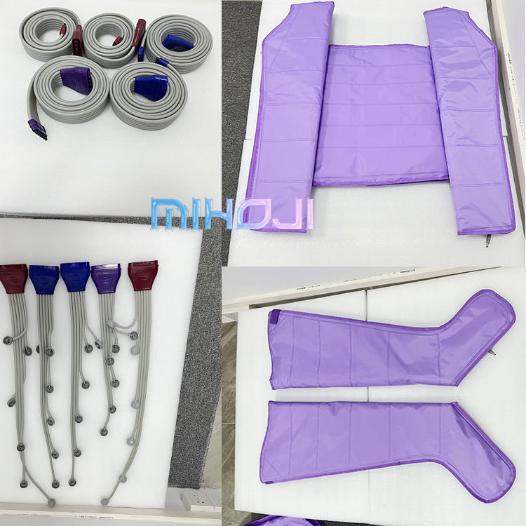 7 Inch Screen Salon Lymphatic Drainage Compression Machine For Fat Removal