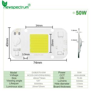 China Aluminum Material COB LED Module wholesale