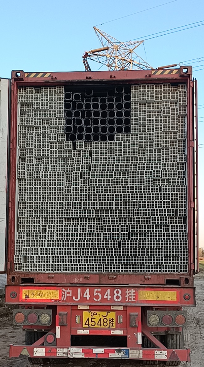 Square Head Glue Connection PVC Grid Pipe 150*100mm with Custom Rectangular Shape