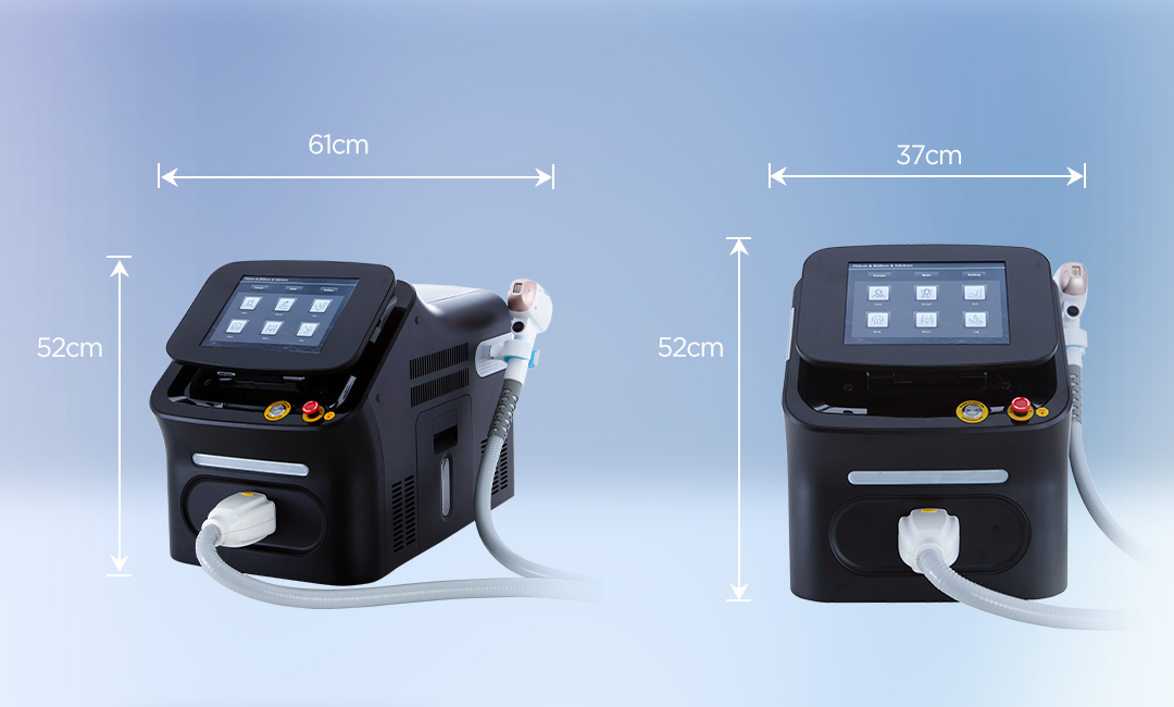 Multifunction 808nm 755nm 1060nm 1064nm Laser Hair Removal Machine
