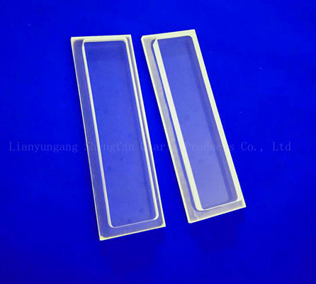 Customized Corrosion Resistant Fused Quartz Step Plate For Experimental