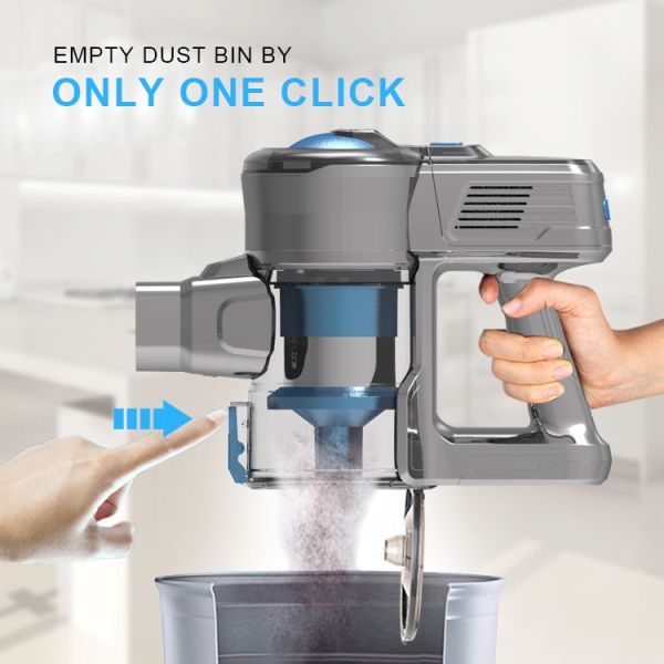 Handheld Cordless Vacuum Cleaner Powerful Suction Cordless For Hard Floor