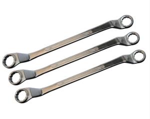 China Alloy steel Tighten bolt double ended ring spanner Convenient wholesale