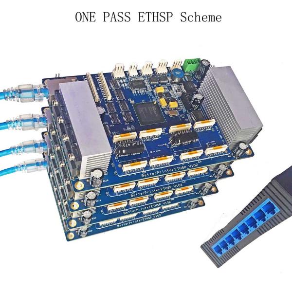 Single Pass I3200 Inkjet Print Board For High speed wine bottle printer Better