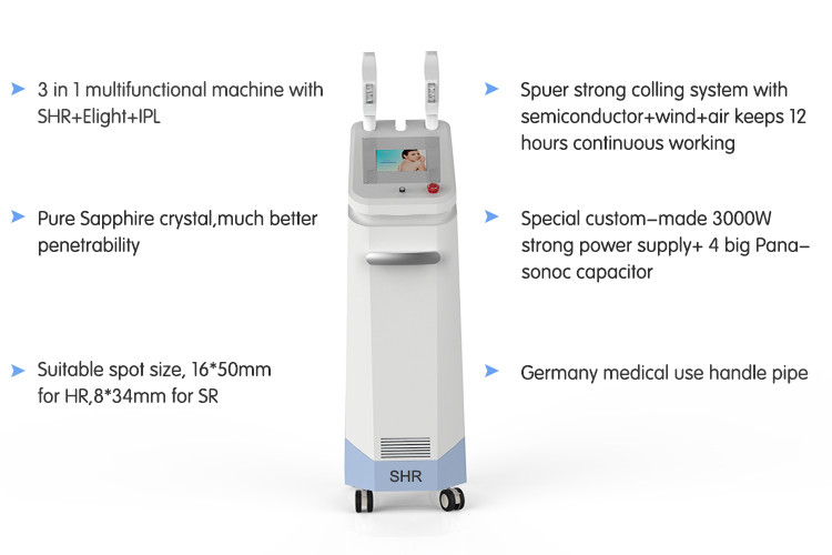 NUBWAY IPL laser/ ipl hair removal machine/fast permanent shr ipl skin rejuvenation