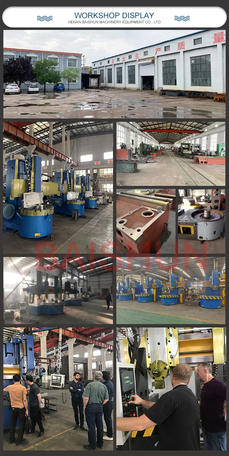 CK5112 VTL CNC Vertical Lathe Machine Turning Equipment