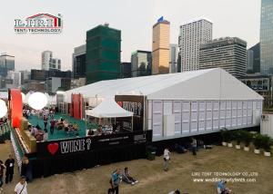 China Waterproof Aluminum Frame Small Garden Marquee Tent with Glass Walls wholesale