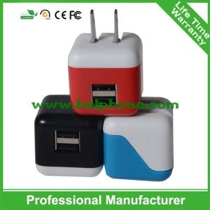 China high quality 5V 2.1A dual usb mobile phone travel charger,home charger,wall charger wholesale