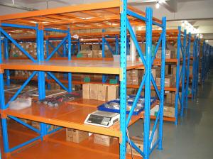 China industrial galvanized pallet racking system multi tier shelving , 200kg to 500kg wholesale