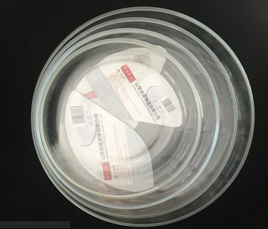 Heat Resistant Borosilicate Round Charger Plates For Micwave