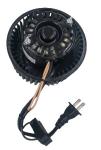 3.3" Diameter Motor 28W Bathroom Exhaust Fan Motor Blower UL Agency