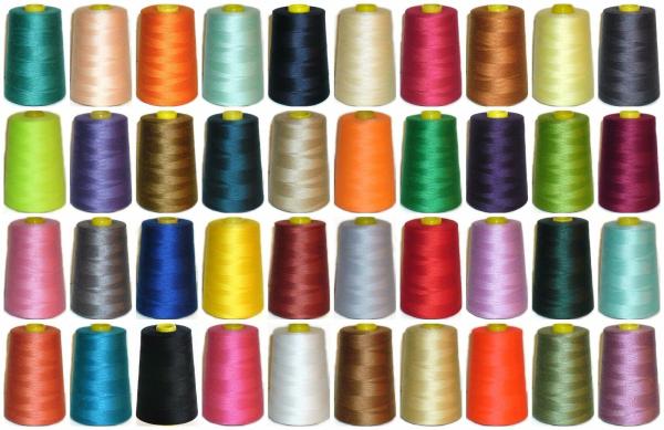 20/3 3000m 5000m 100 Spun Polyester Sewing Thread Quilting industrial sewing