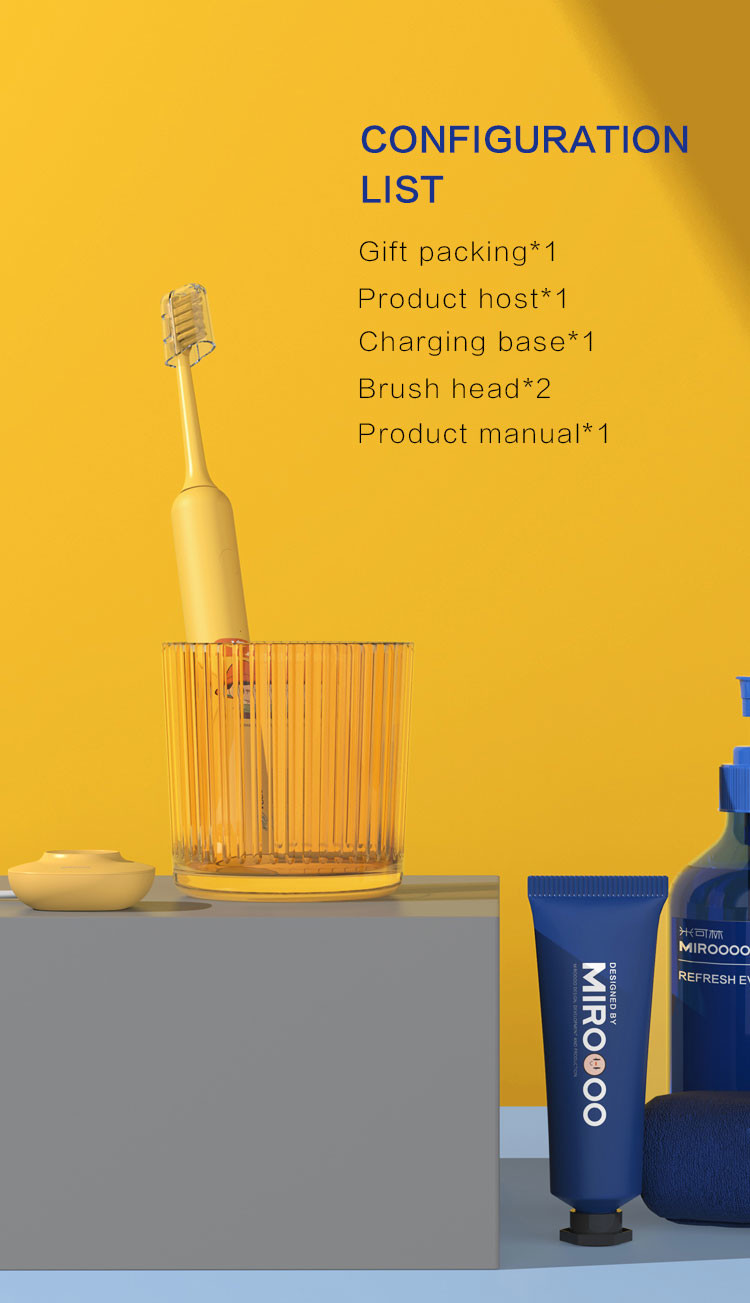 Sonic ELectric Toothbrush With Multiple Modes,IPX7 Waterproof Sonic ELectric Toothbrush With Smart Timer