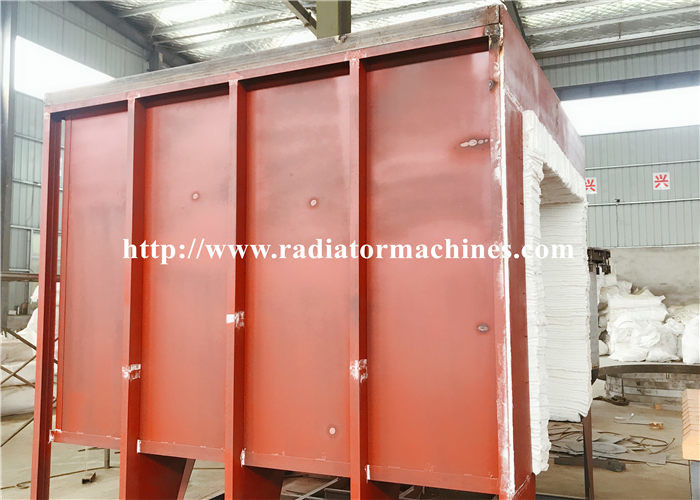 PLC Controlled Bogie Hearth Furnace For Heat Treatment ISO Certificated