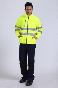 China HIVIS Work Clothes OEM 360gsm Gore Tex High Visibility Rain Gear wholesale