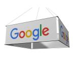72" X 36'' Light EZ Tube Square Hanging Banner Trade Show Hanging Sign 40Ibs