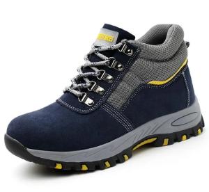 China Genuine Leather Suede Steel Toe Shoes S3 Sport Style Safety Shoes Industrial wholesale