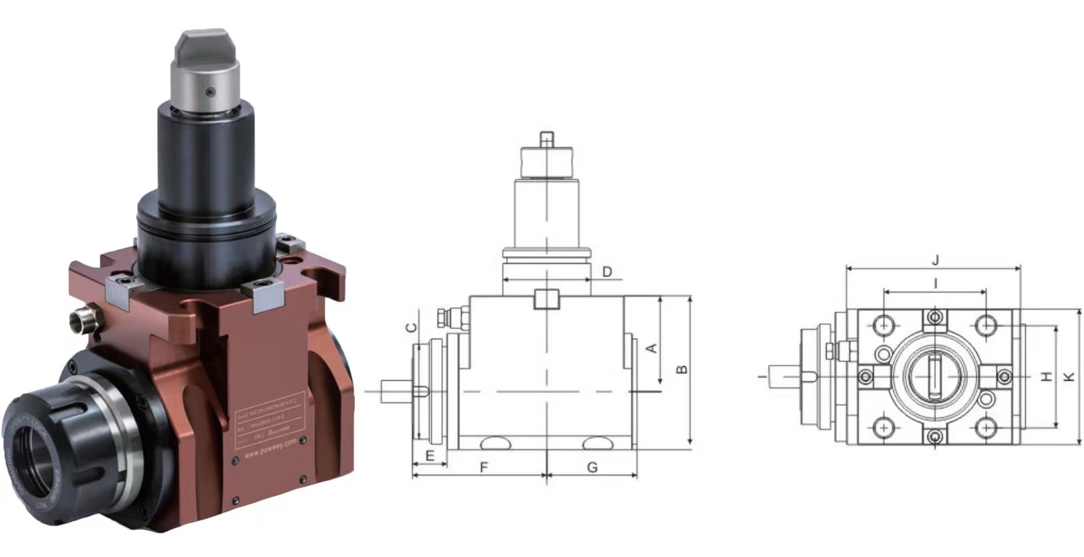 BMT40/BMT65 bmt Tool Holders Lathe Live Tooling Holders CNC Machine Accessory Double Head