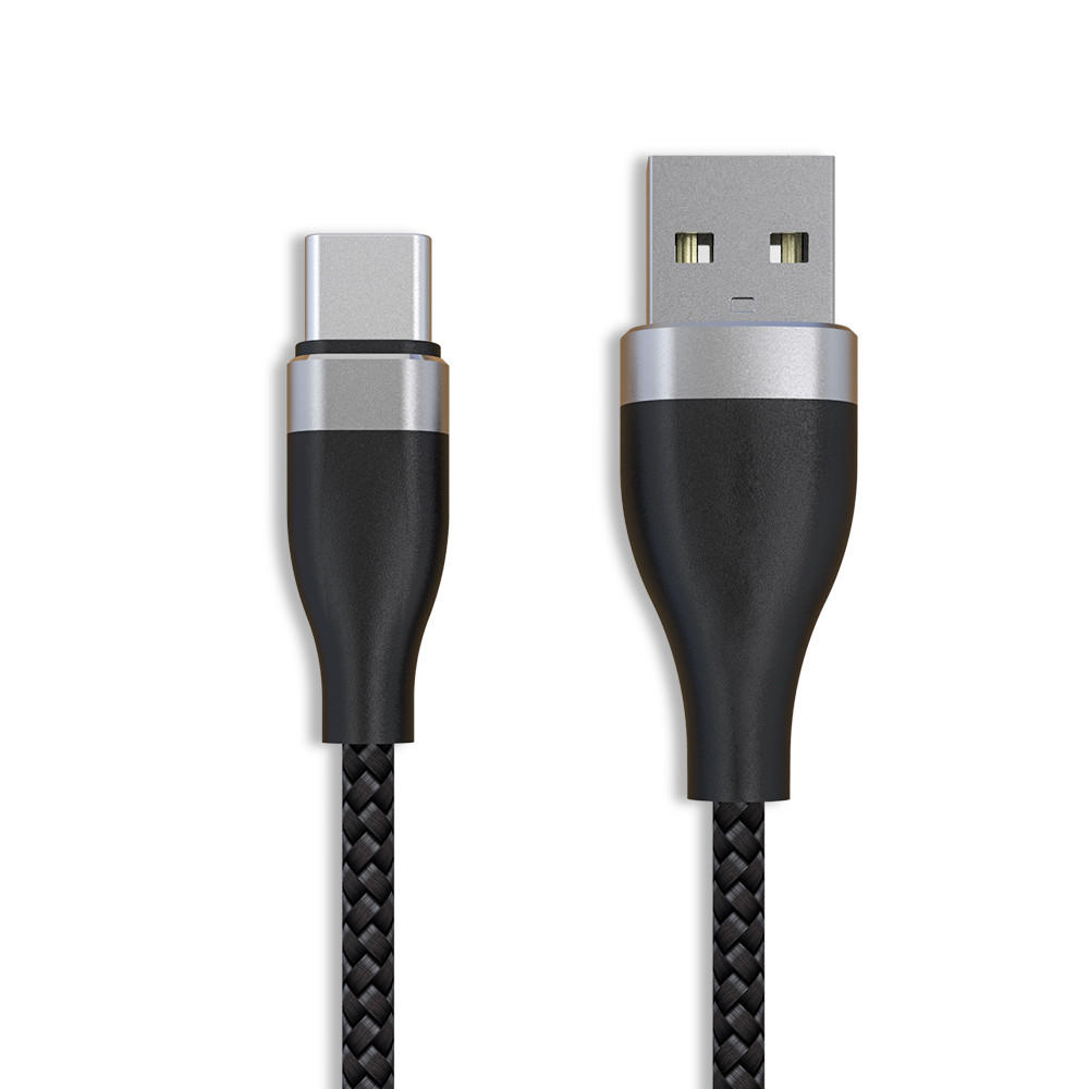 Fast Charge 3A Nylon Braided OEM/ODM Usb Type C Cable 2.0 USB C for Huawei Samsung data&charge cable