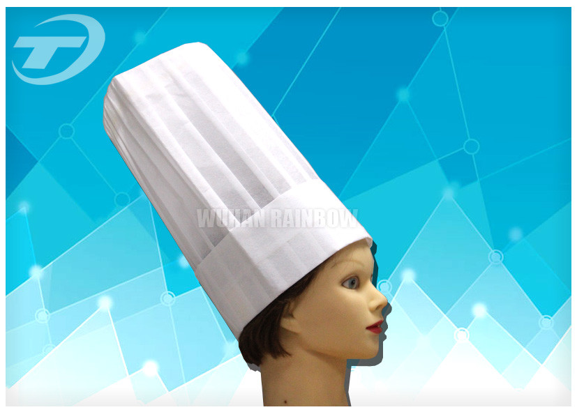 Total Hair Cover Disposable Surgical Caps Single Enclosed Elastic Edge