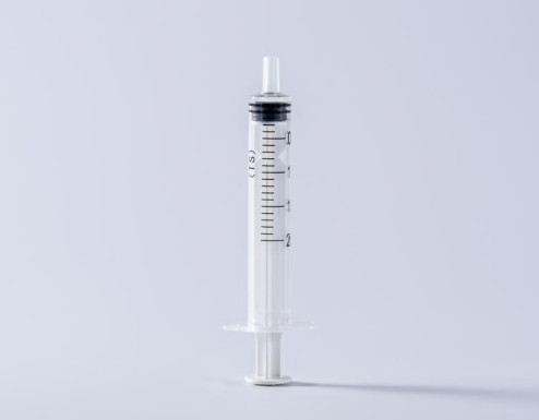 Luer Lock Slip Medical Disposable Syringe With Safety Needle Transparent 1ml 5ml