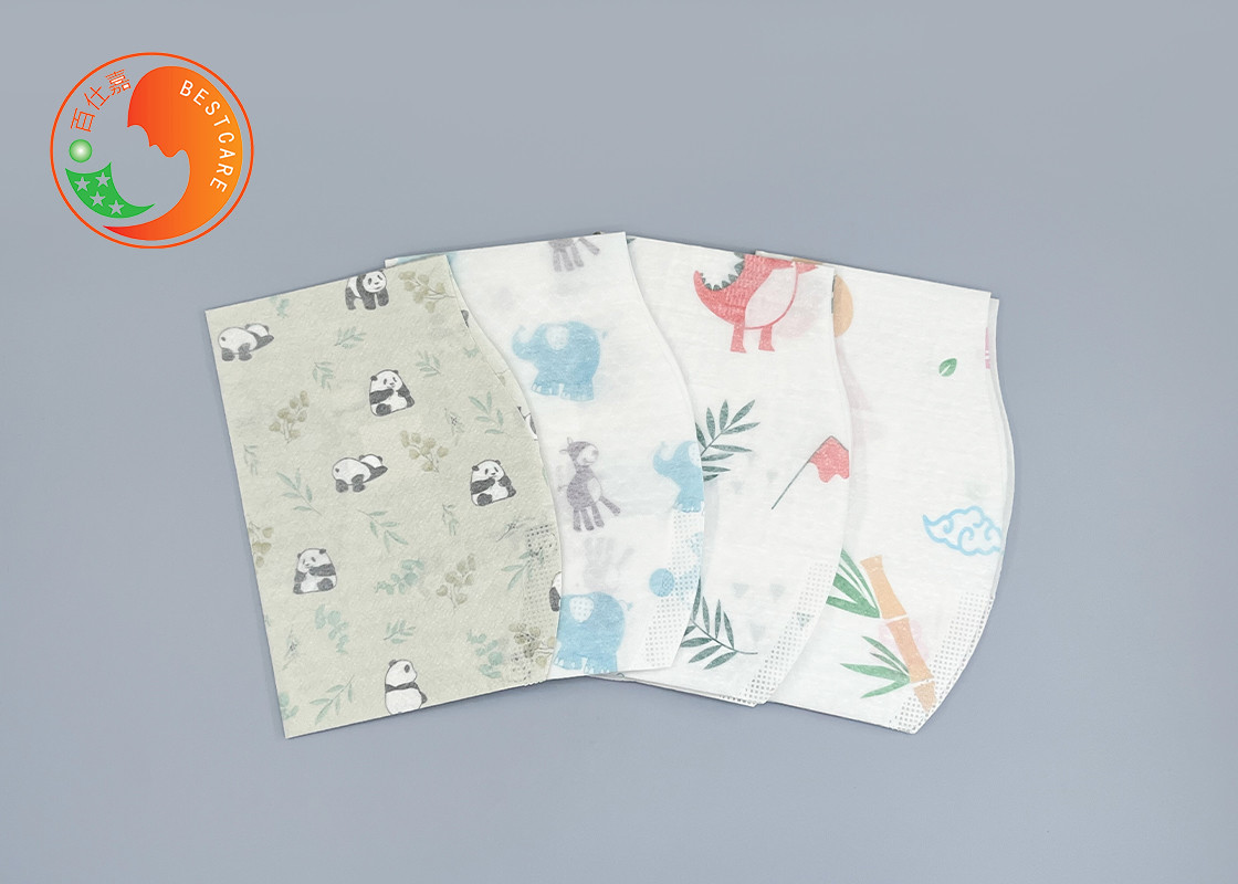 Comfortable Disposable Baby Bibs Hygienic Fluoresce Free Baby Bibs