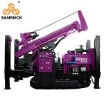 Hydraulic Water Well Rig Rotary Bore Hole Depth 300m Water Drilling Rig Machine