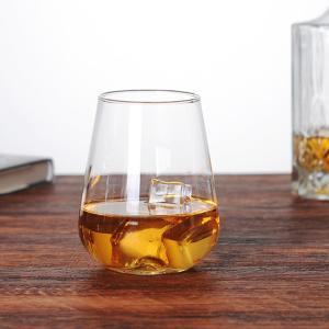 China Machine Blown Iceberg Bottom Custom Whisky Glass 20oz wholesale
