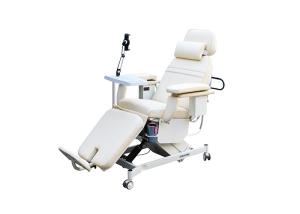 China Multifunction Electric Dialysis Blood Donor Chair Epoxy Coated Steel wholesale