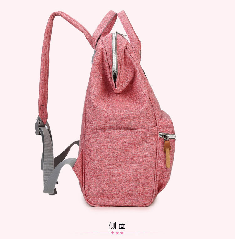 Hot Sale Large Capacity Diaper Baby Bag Multi-Functional Mommy Backpack With Stroller Strap For Mom&Dad