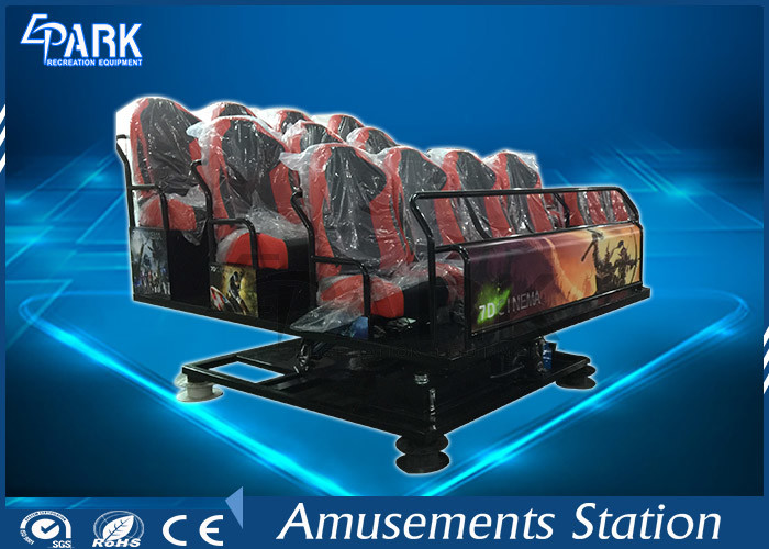 19 Inches LCD Display 5D Cinema Simulator XD Hydraulic Platform With Stereo Glasses