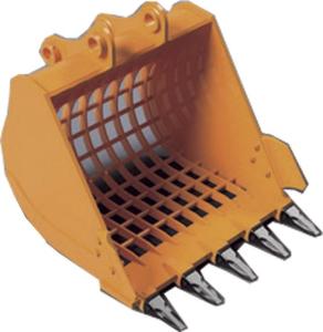 China Supply komatsu brand grille bucket wholesale