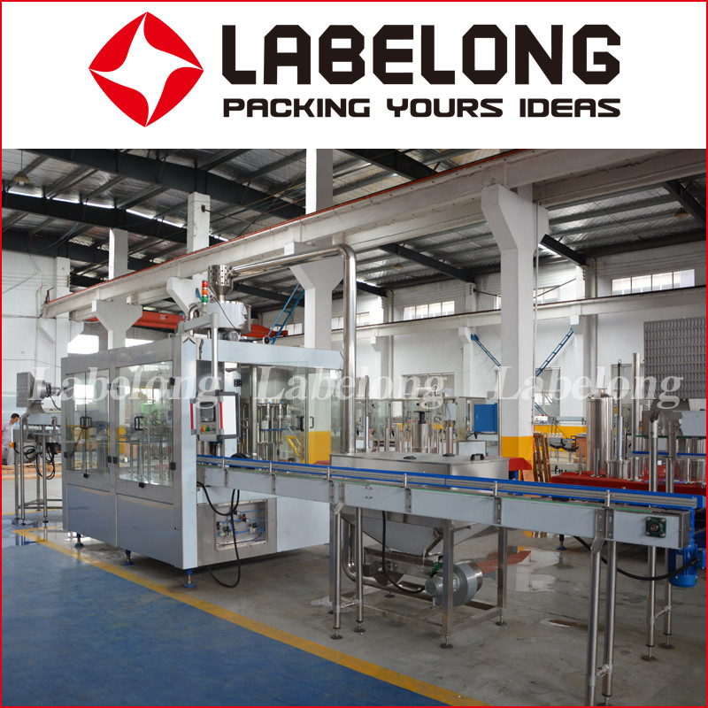 RCF-W24-24-8 Liquid Bottling Machine For PET Bottle Of All Volumes And Shapes