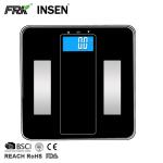 Anti - Slip Glass Platform Electronic Body Fat Analyser Scale