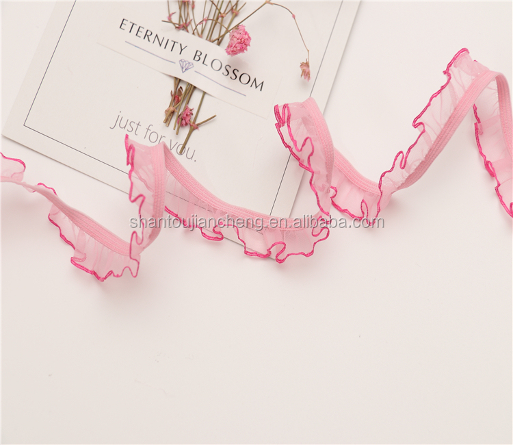 24mm Nylon Lace Elastic Band Underwear Lady Lace Elastic Trim
